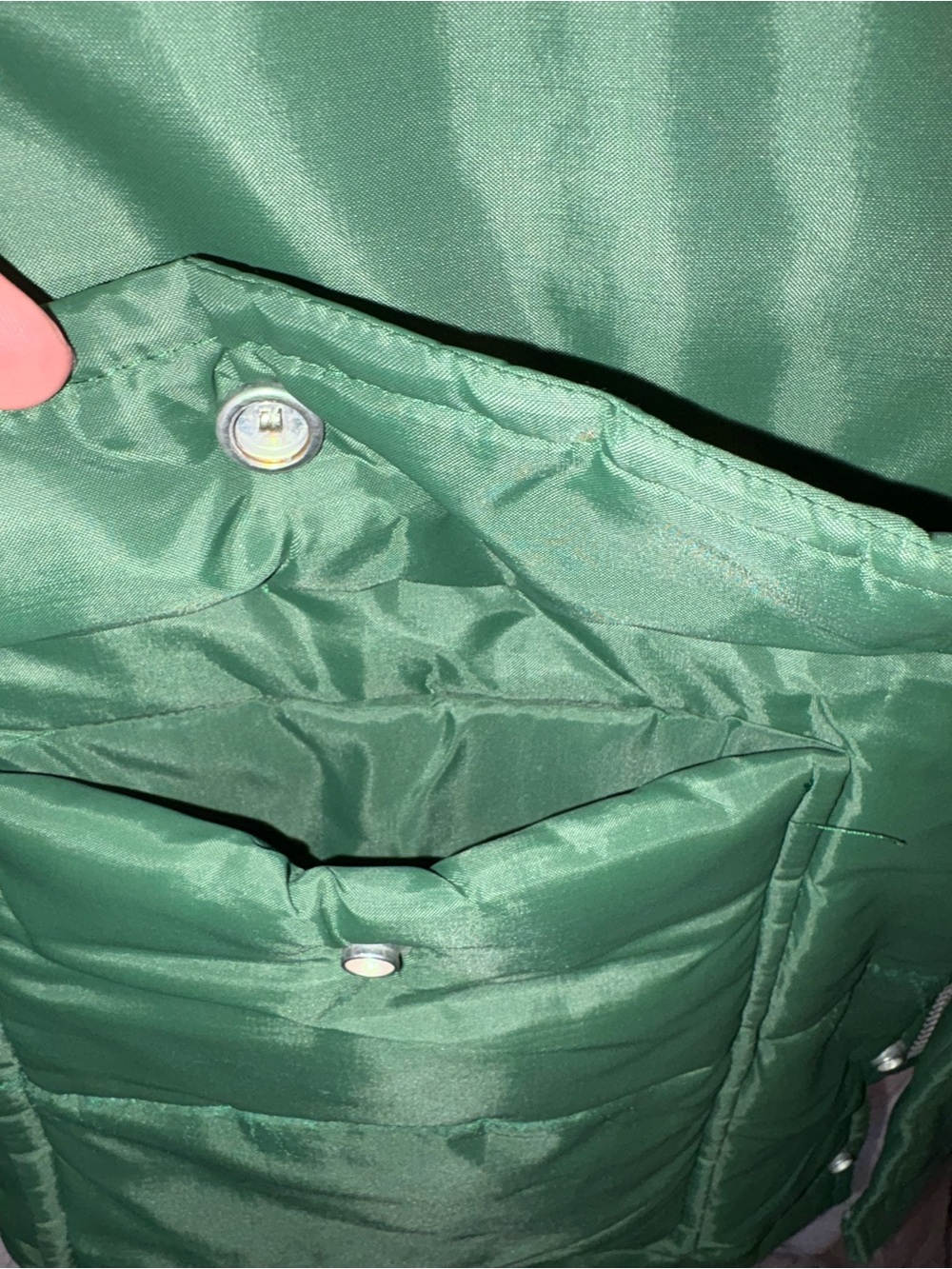 Dekalb Agricultural Swingster Satin Puffer Jacket Puffy Coat Vintage Retro Farm - Picture 7 of 16
